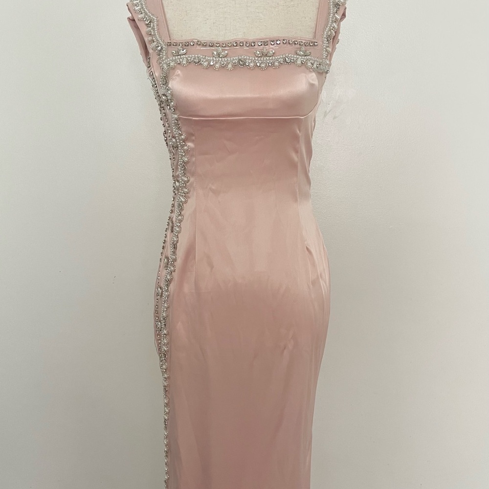 Custom made vintage beaded dress